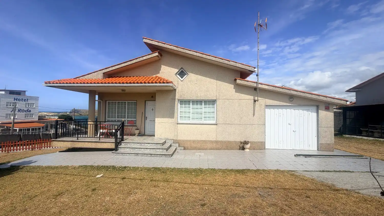 Vista exterior de Casa o chalet de alquiler en Valdoviño con Terraza y Amueblado
