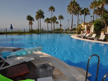 Àtic amb piscina de lloguer a Punta Plata