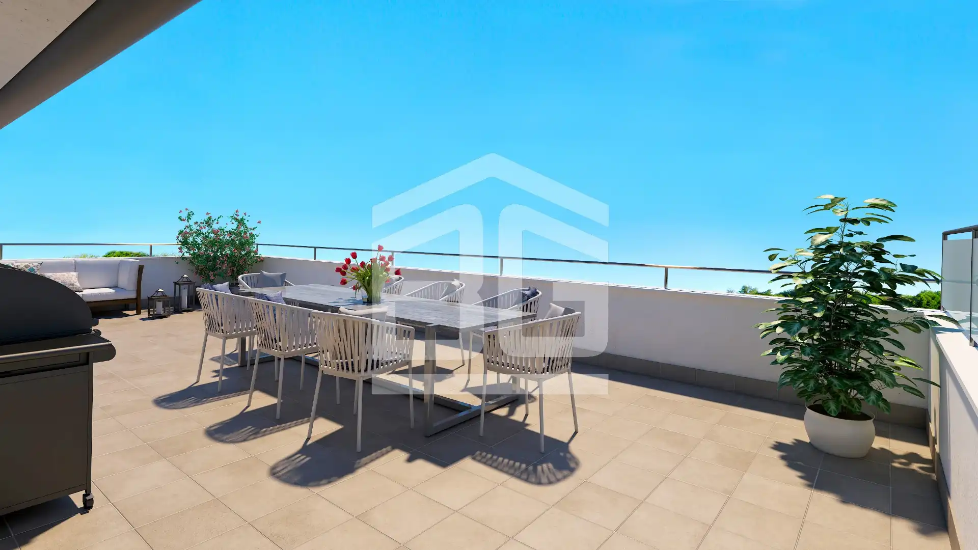Terrace of Duplexes for sale in Les Franqueses del Vallès  with Air Conditioner, Heating and Terrace