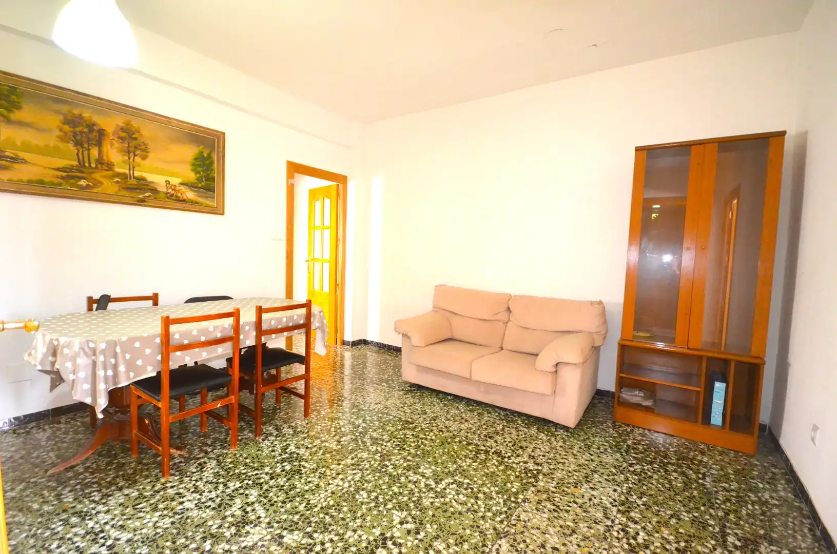 Living room of Flat for rent in Murcia  with Furnished, Oven and Washing machine