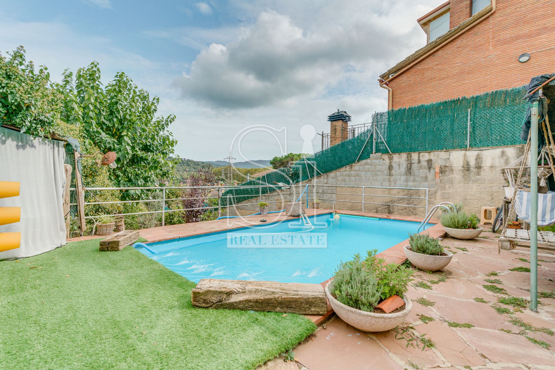 Jardí de Casa o xalet en venda en Montornès del Vallès amb Aire condicionat, Calefacció i Jardí privat
