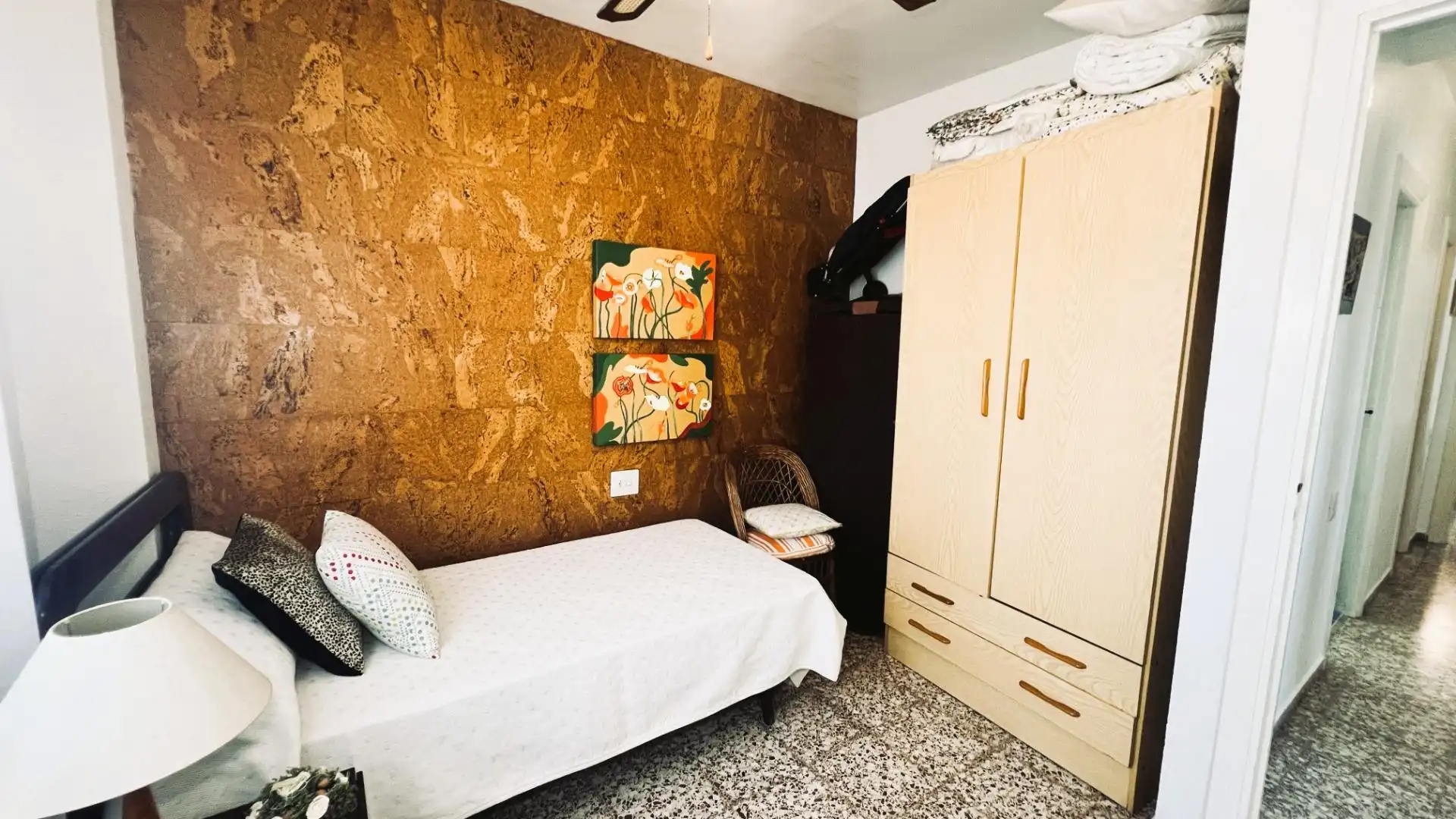 Schlafzimmer von Wohnungen zum Verkauf in Benicasim / Benicàssim mit Privatgarten, Terrasse und Abstellraum