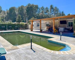 Swimming pool of Country house for sale in L'Aleixar  with Air Conditioner, Heating and Private garden