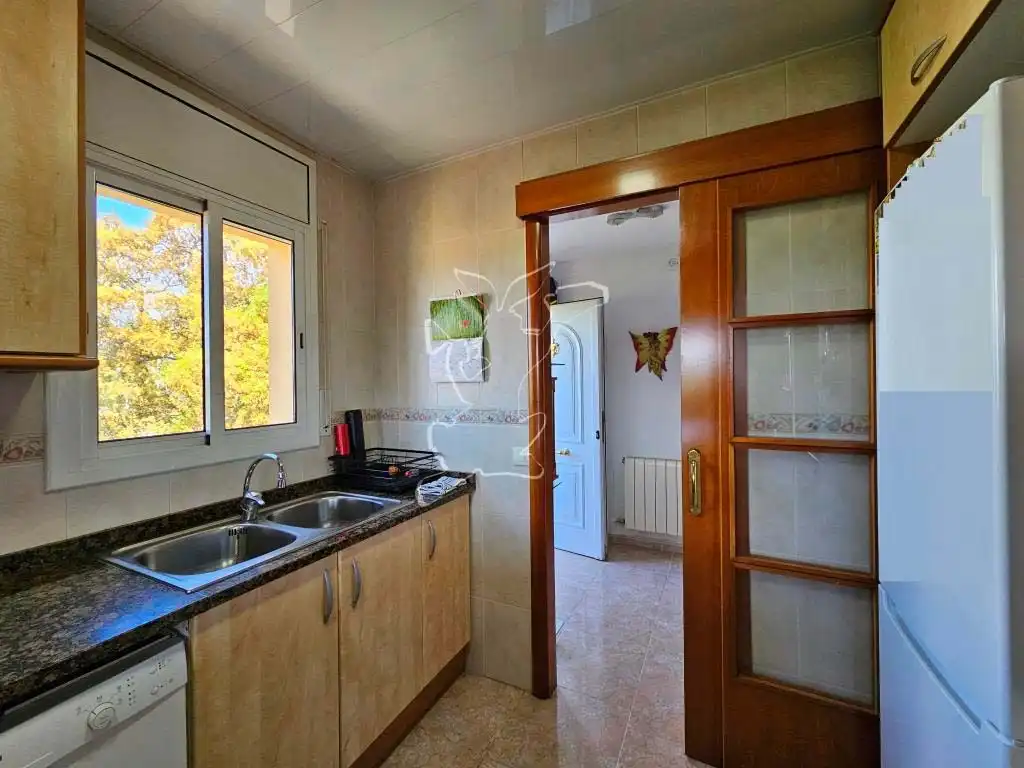 Cocina de Casa o chalet en venta en Vidreres con Jardín privado, Terraza y Piscina