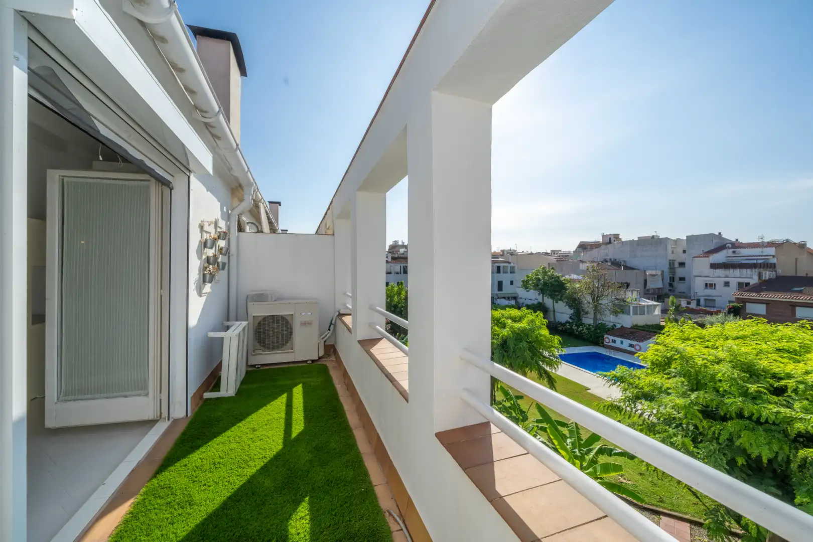 Terraza de Casa adosada en venta en Calella con Aire acondicionado, Calefacción y Parquet