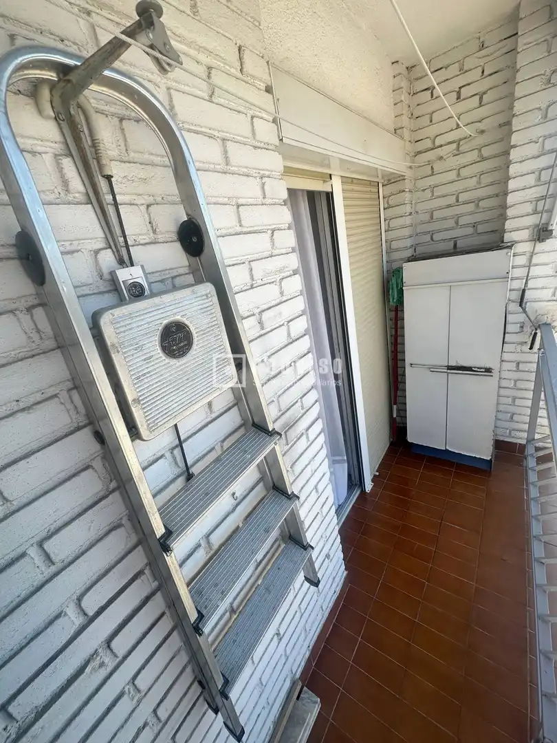 Balcony of Flat for sale in Madrid  with Heating, Terrace and Storage room
