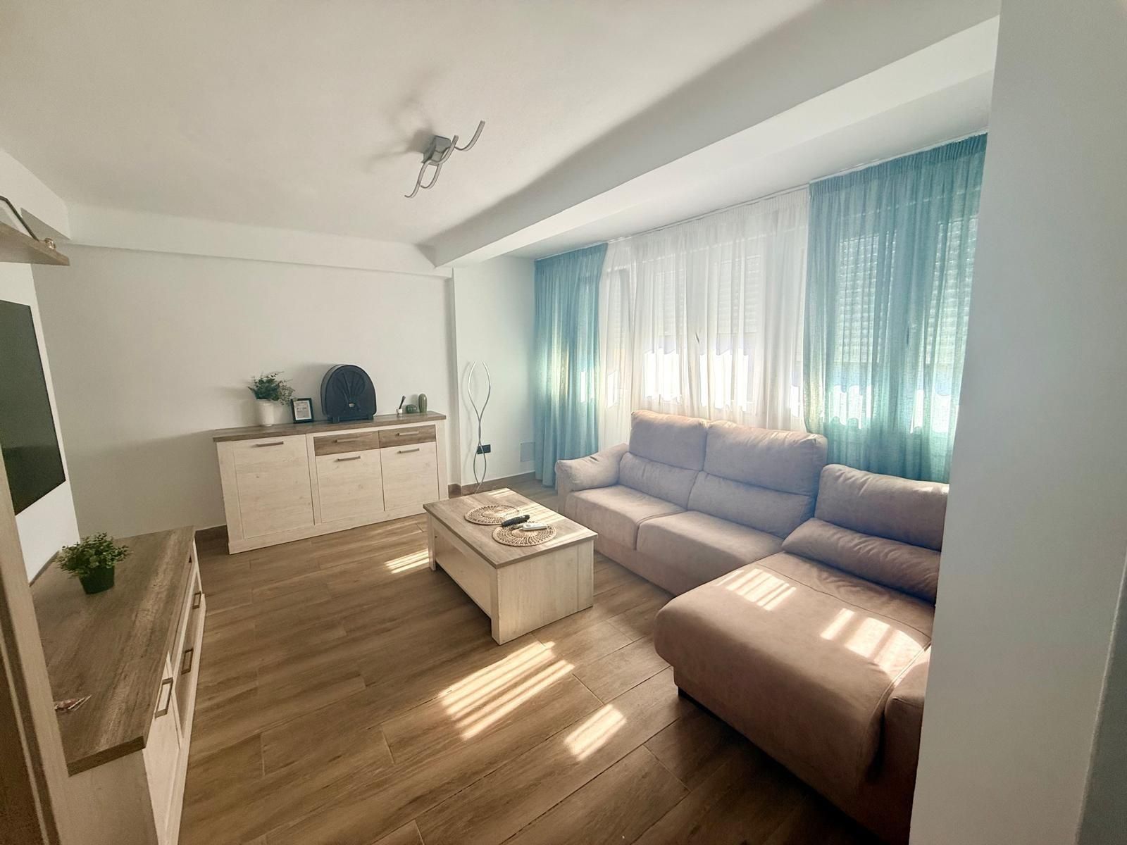 Sala d'estar de Pis en venda en Málaga Capital amb Aire condicionat