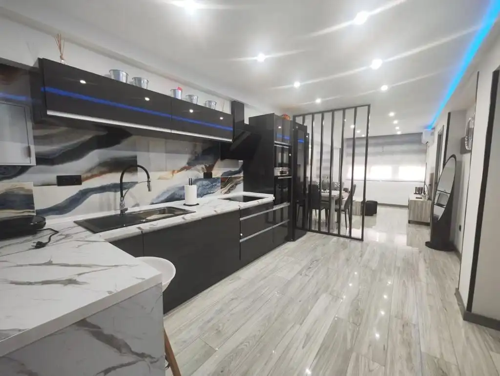 Kitchen of Apartments for sale in Benidorm  with Air Conditioner, Heating and Terrace