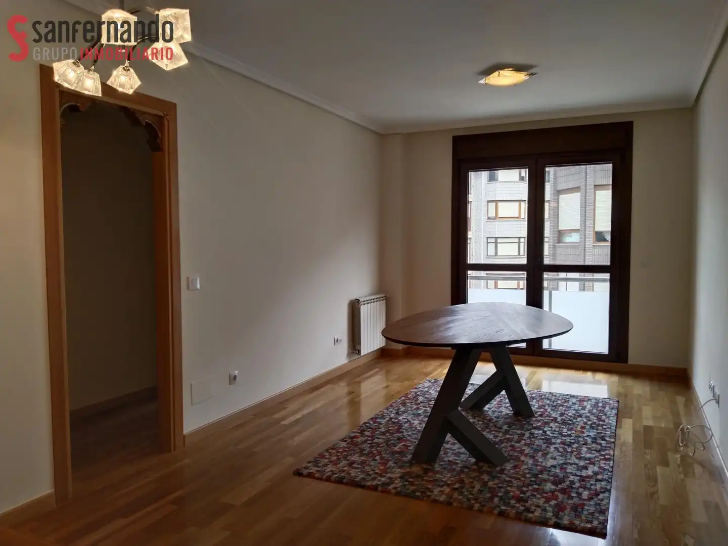Dining room of Flat for rent in Los Corrales de Buelna   with Heating, Parquet flooring and Furnished