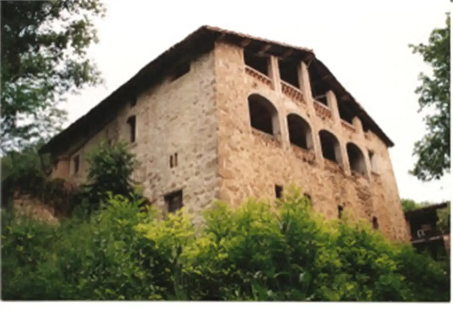 Vista exterior de Finca rústica en venda en La Vall de Bianya