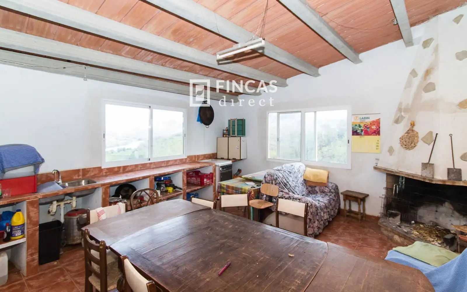 Comedor de Finca rústica en venta en Benifallet con Trastero y Amueblado