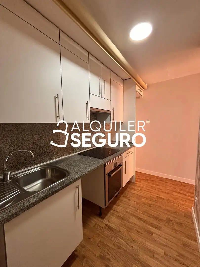 Kitchen of Attic for rent in Madrid  with Air Conditioner, Heating and Terrace