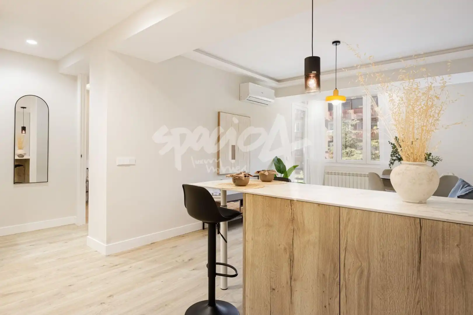 Kitchen of Flat for sale in Madrid  with Air Conditioner, Heating and Terrace