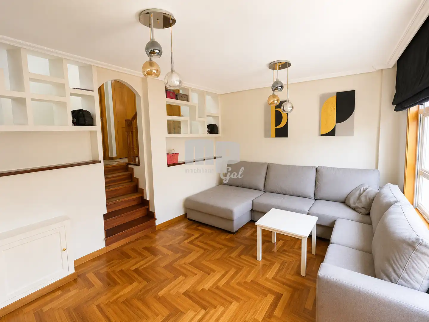 Living room of Duplexes for sale in Vigo   with Heating, Storage room and Furnished