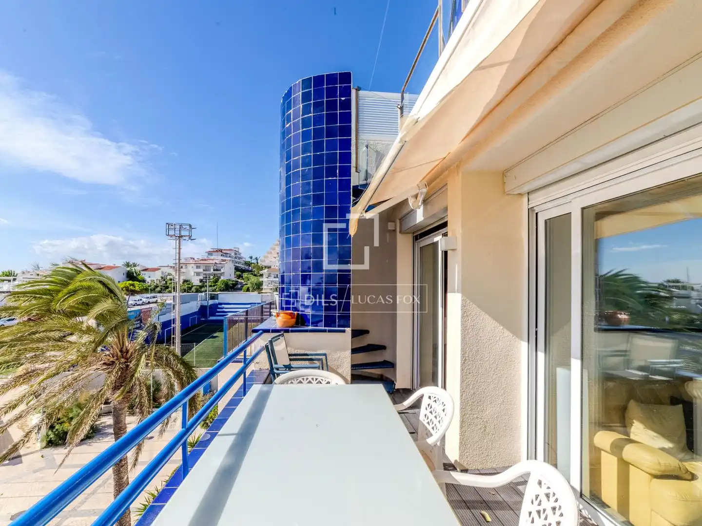 Terrace of Attic for sale in Sitges  with Air Conditioner, Terrace and Swimming Pool