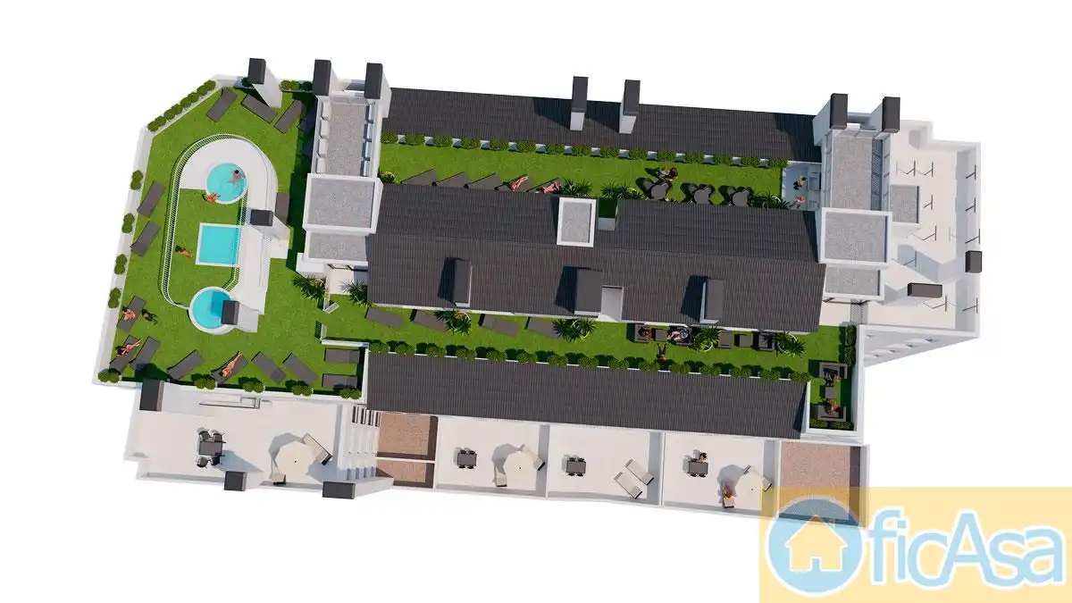 Jardín de Piso en venta en Castellón de la Plana / Castelló de la Plana con Aire acondicionado, Calefacción y Trastero