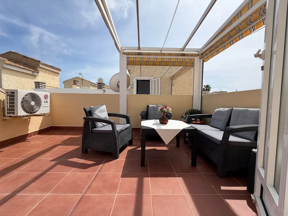Terraza de Casa adosada en venta en Santa Pola con Aire acondicionado, Terraza y Amueblado