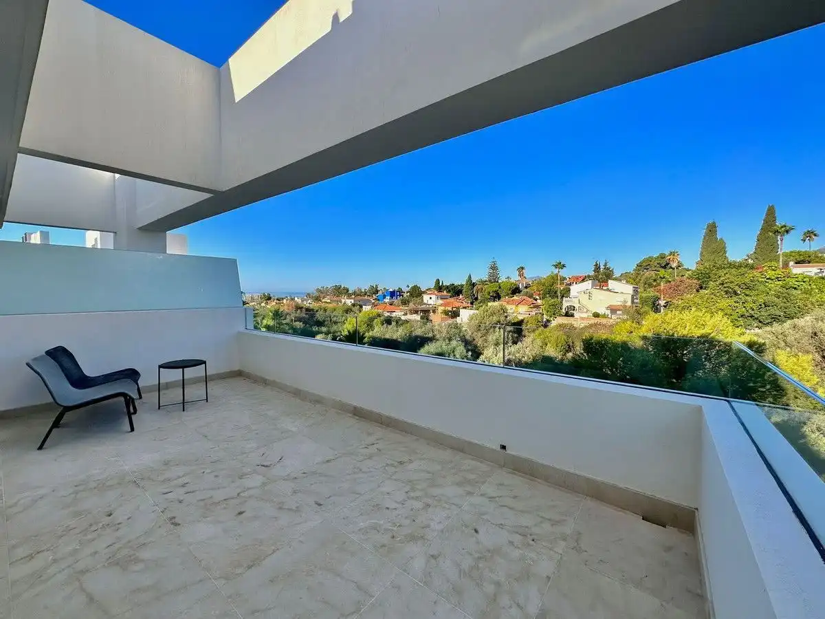 Terrace of Detached homes for rent in Marbella  with Air Conditioner, Heating and Terrace