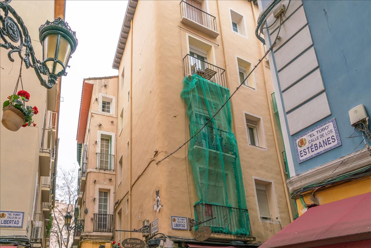 Exterior view of Flat for sale in  Zaragoza Capital