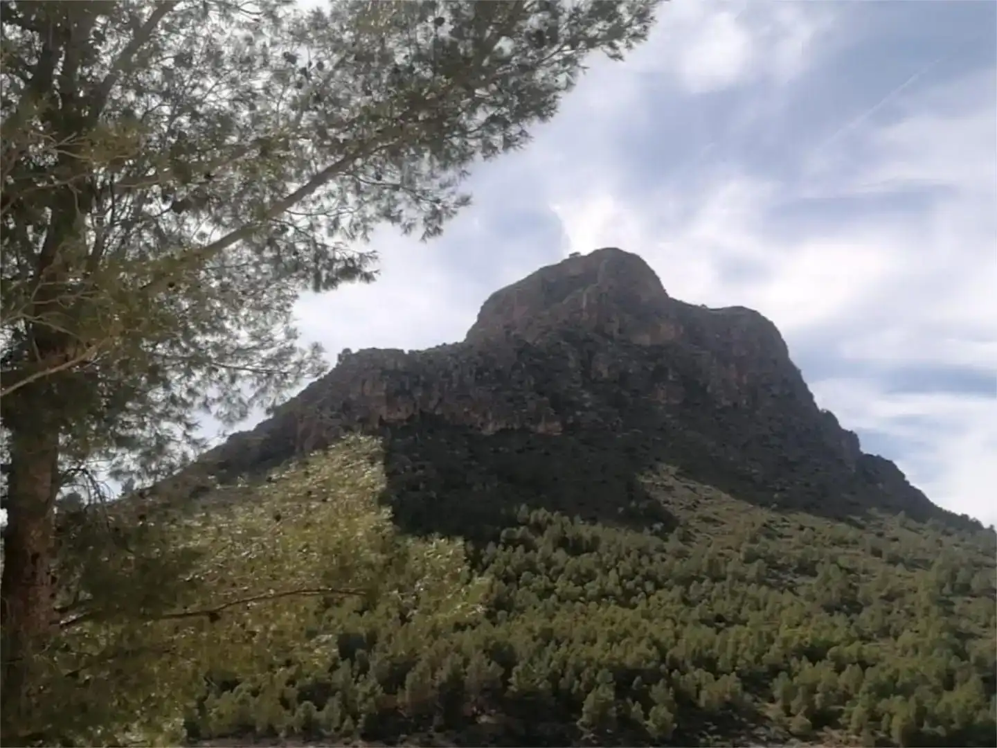 Vista exterior de Dúplex en venda en Elche de la Sierra