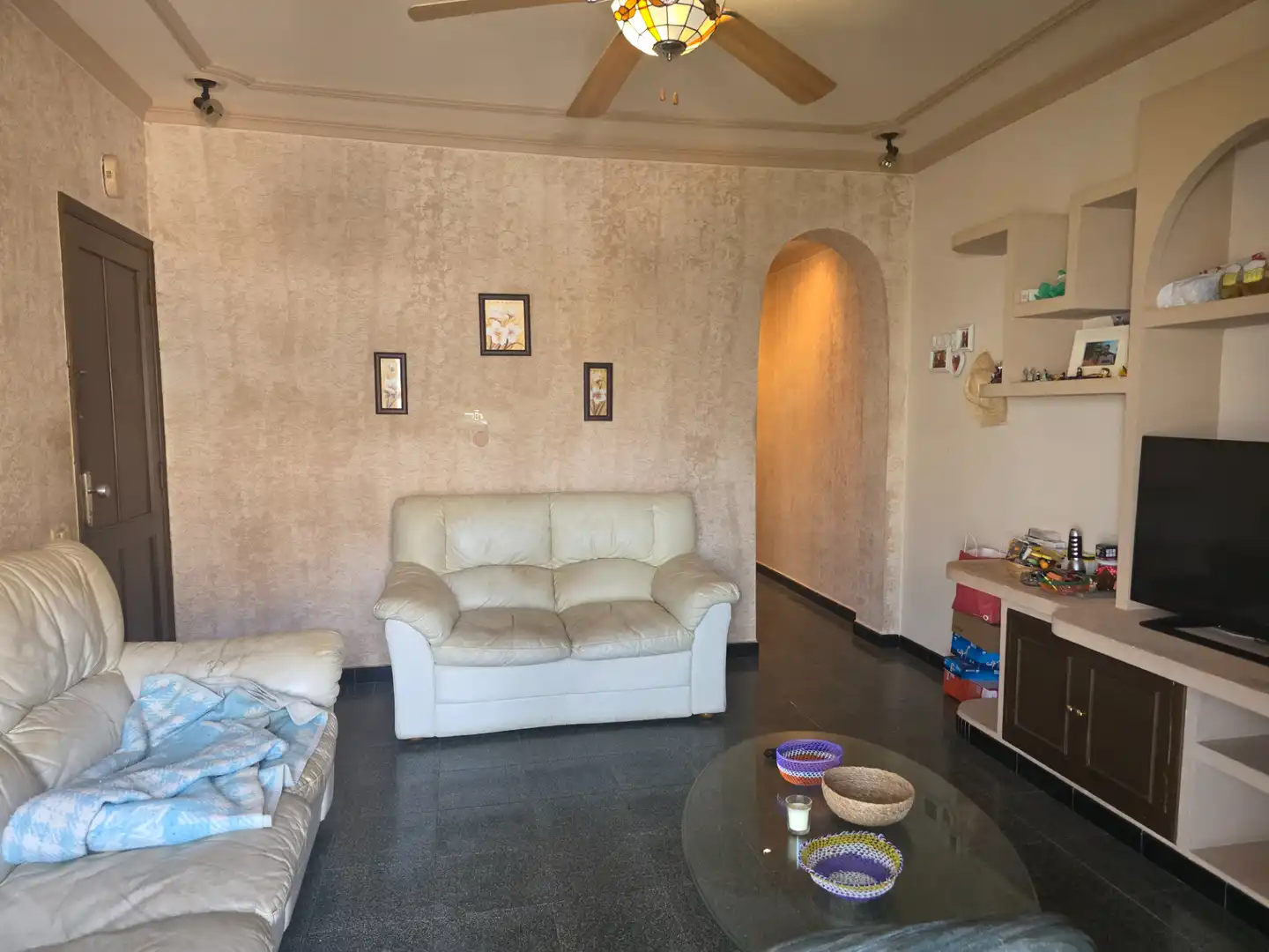 Living room of Flat for sale in Güímar  with Terrace, Storage room and Furnished