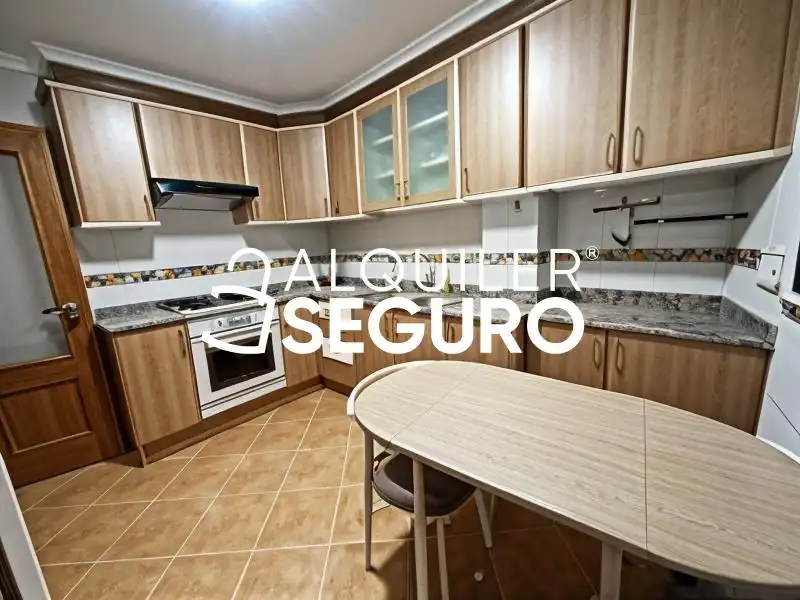 Küche von Wohnung zur Miete in Castellgalí mit Klimaanlage und Möbliert