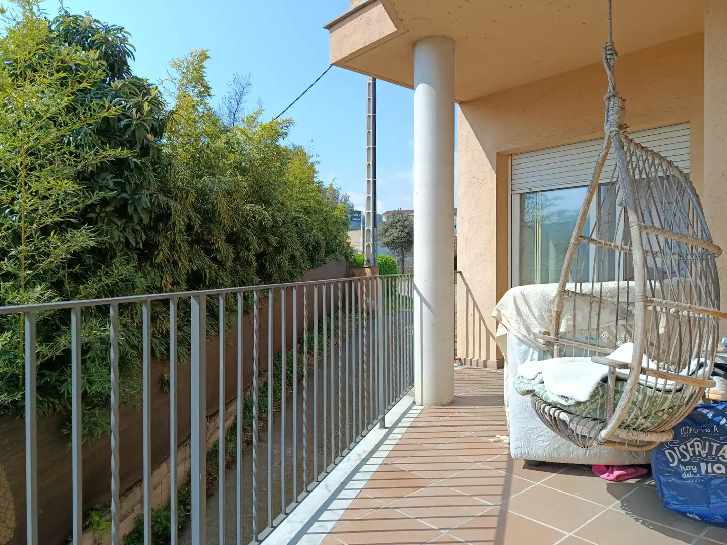 Terrassa de Casa adosada en venda en Sant Julià de Ramis amb Calefacció, Jardí privat i Terrassa