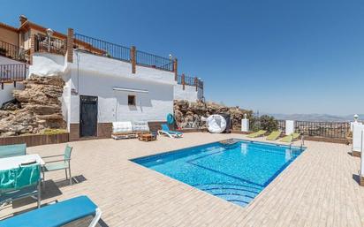 Swimming pool of House or chalet for sale in Monachil  with Air Conditioner, Heating and Terrace