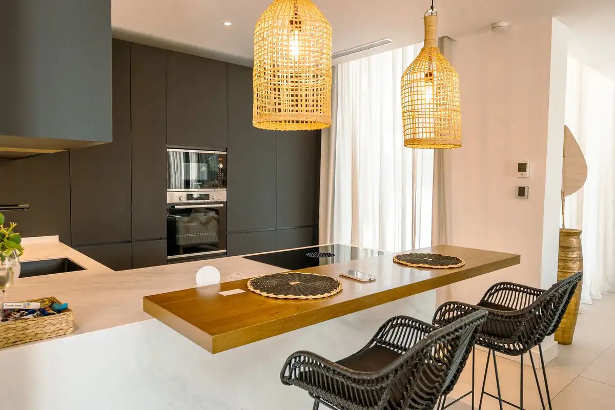 Kitchen of Houses for rent in Estepona