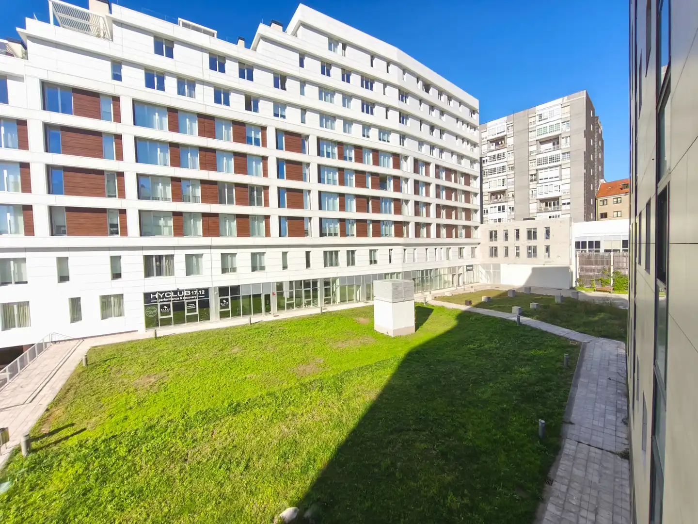 Vista exterior de Apartament en venda en Conxo