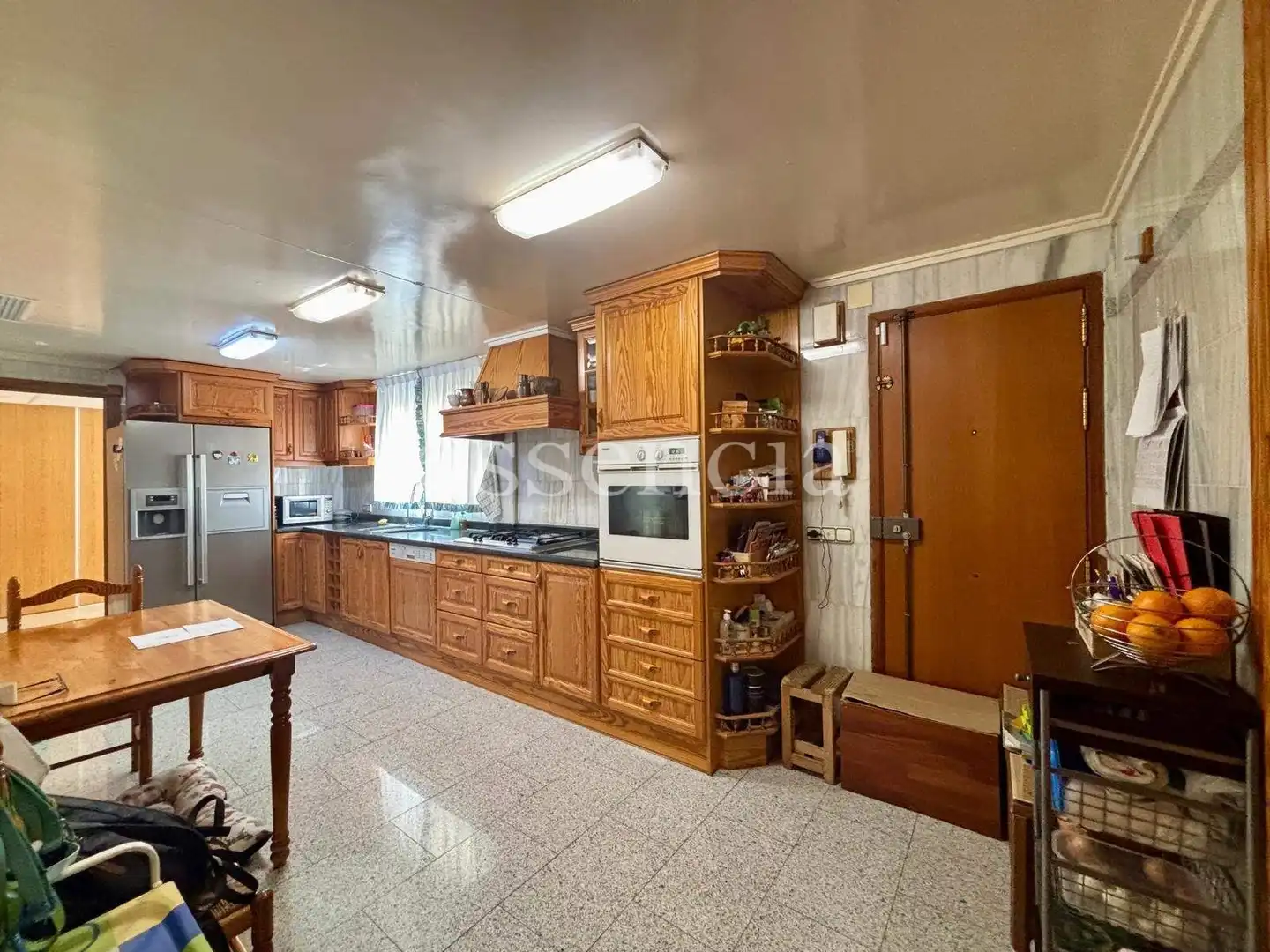 Kitchen of Flat for sale in Gandia  with Air Conditioner, Terrace and Balcony
