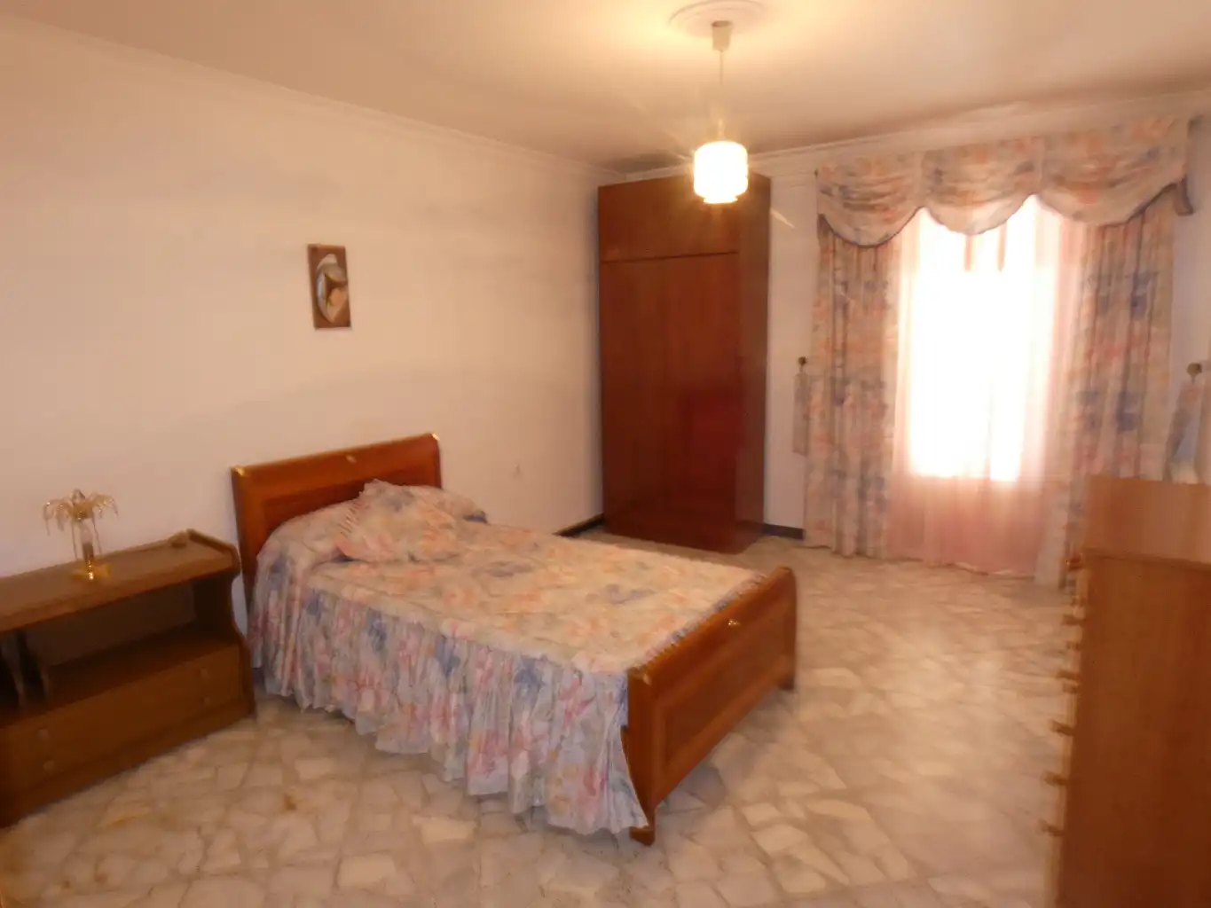 Bedroom of Flat for rent in Azuaga  with Air Conditioner, Heating and Furnished
