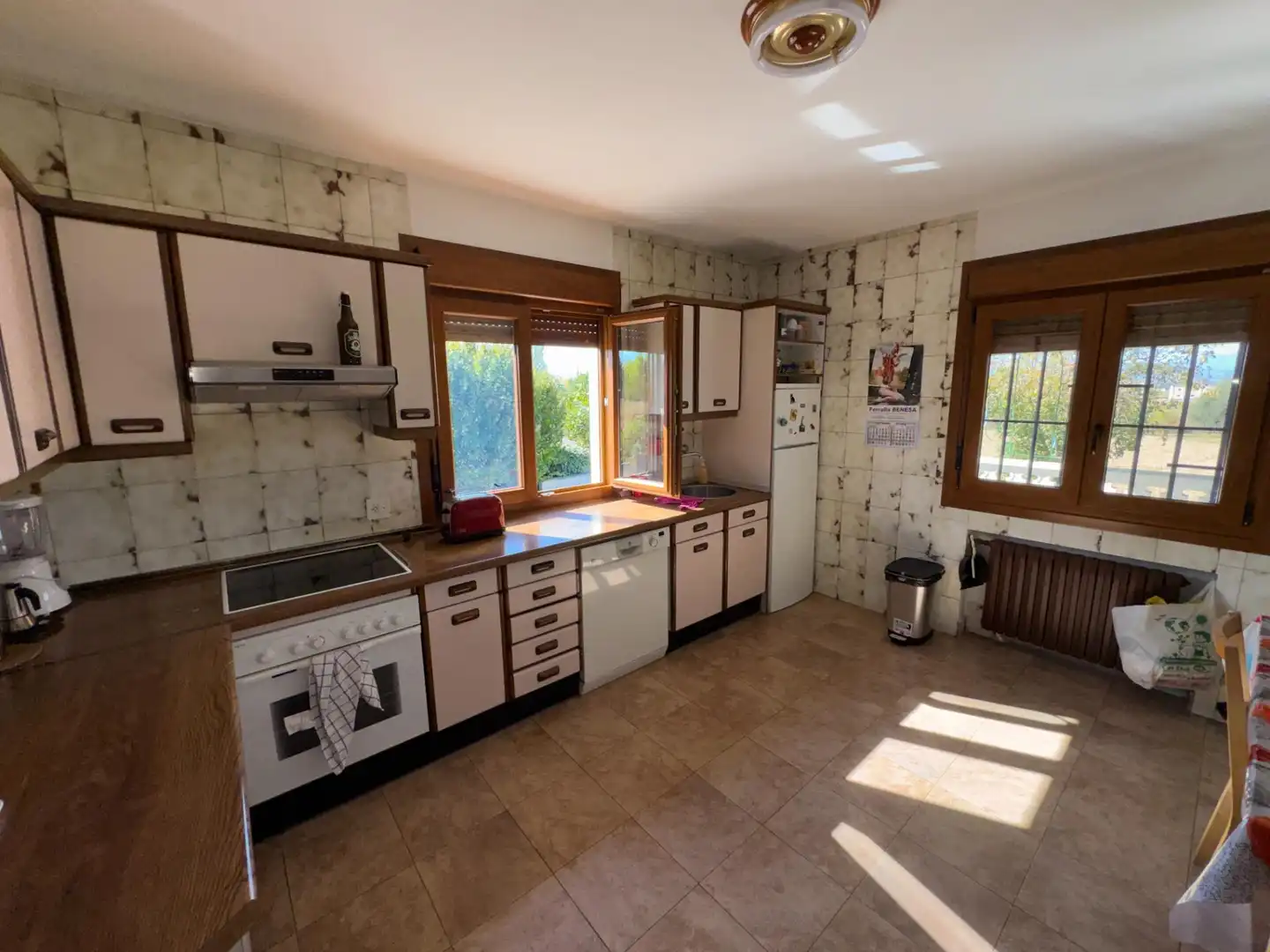 Cocina de Casa o chalet en venta en Ponferrada con Calefacción, Terraza y Amueblado