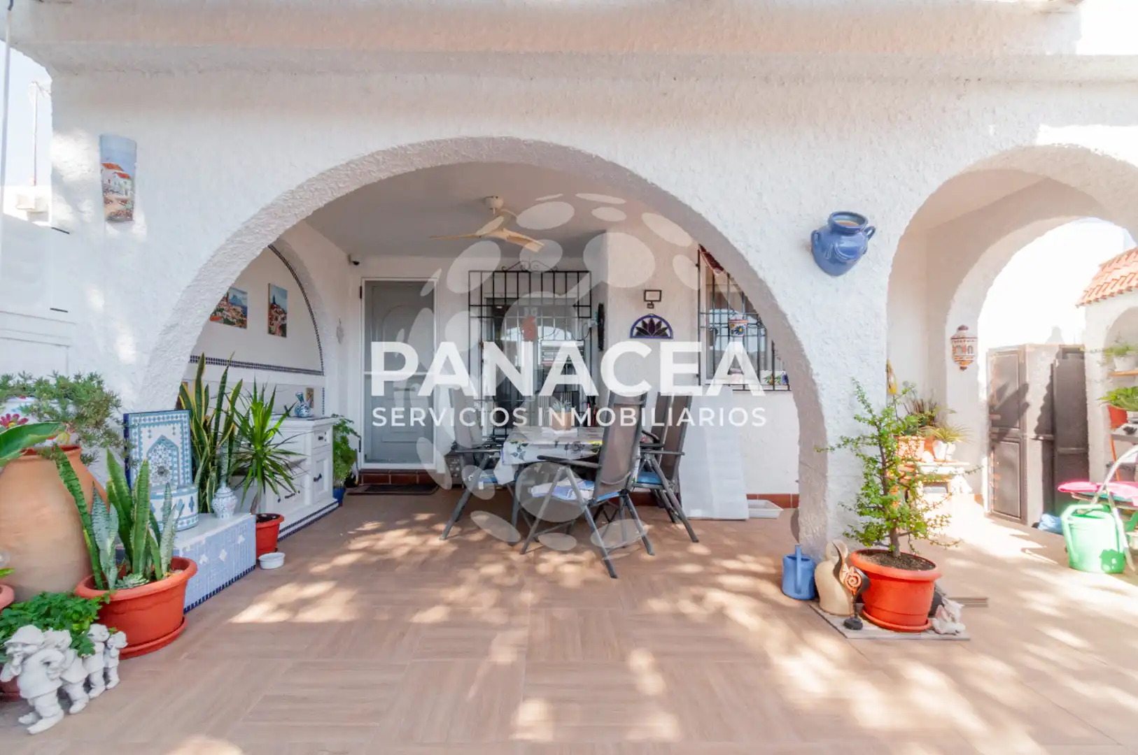 Terraza de Casa o chalet en venta en Vícar con Amueblado, Horno y Lavadora