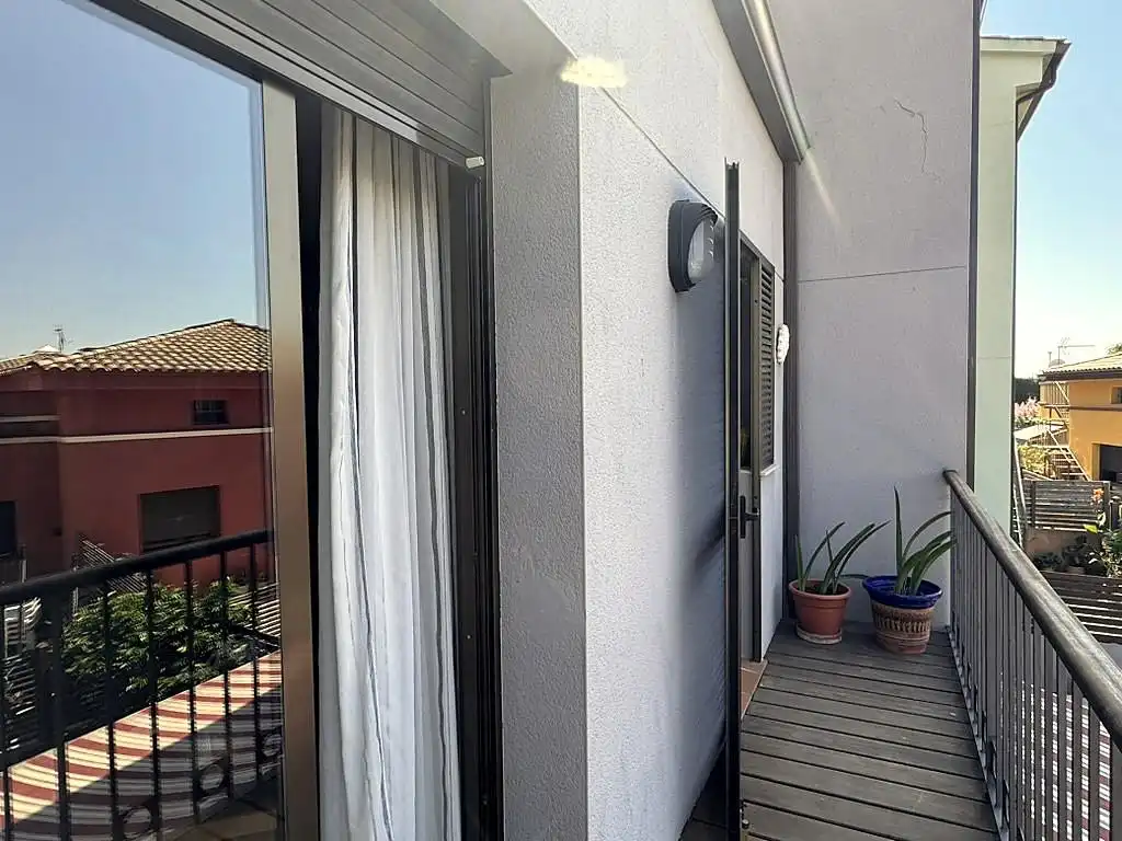Balcony of Detached homes for sale in Palau-saverdera  with Air Conditioner, Heating and Private garden