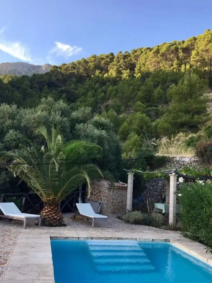 Jardín de Finca rústica en venta en Banyalbufar con Jardín privado, Terraza y Horno