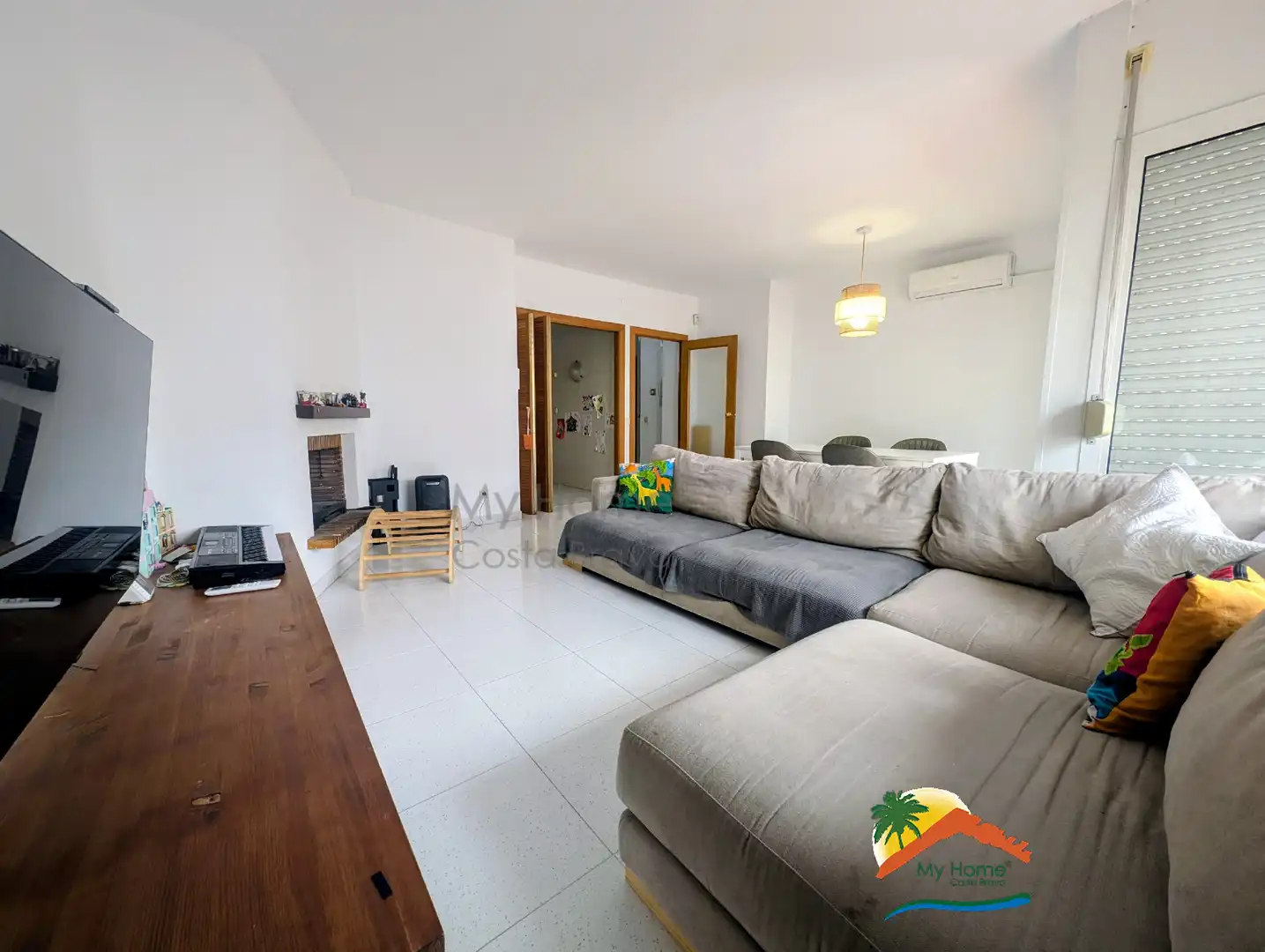 Living room of Apartments for sale in Lloret de Mar  with Air Conditioner, Heating and Terrace