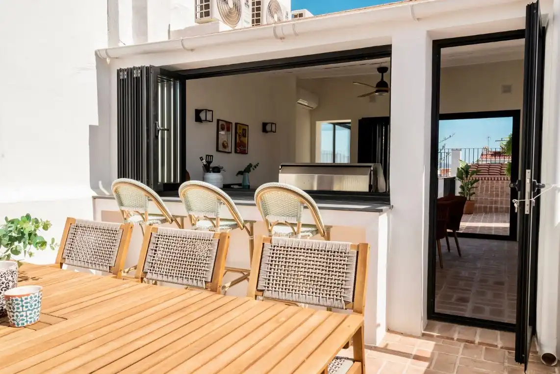 Terraza de Casa adosada en venta en Marbella con Aire acondicionado, Calefacción y Terraza
