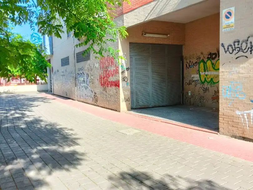 Vista exterior de Garaje en venta en Murcia