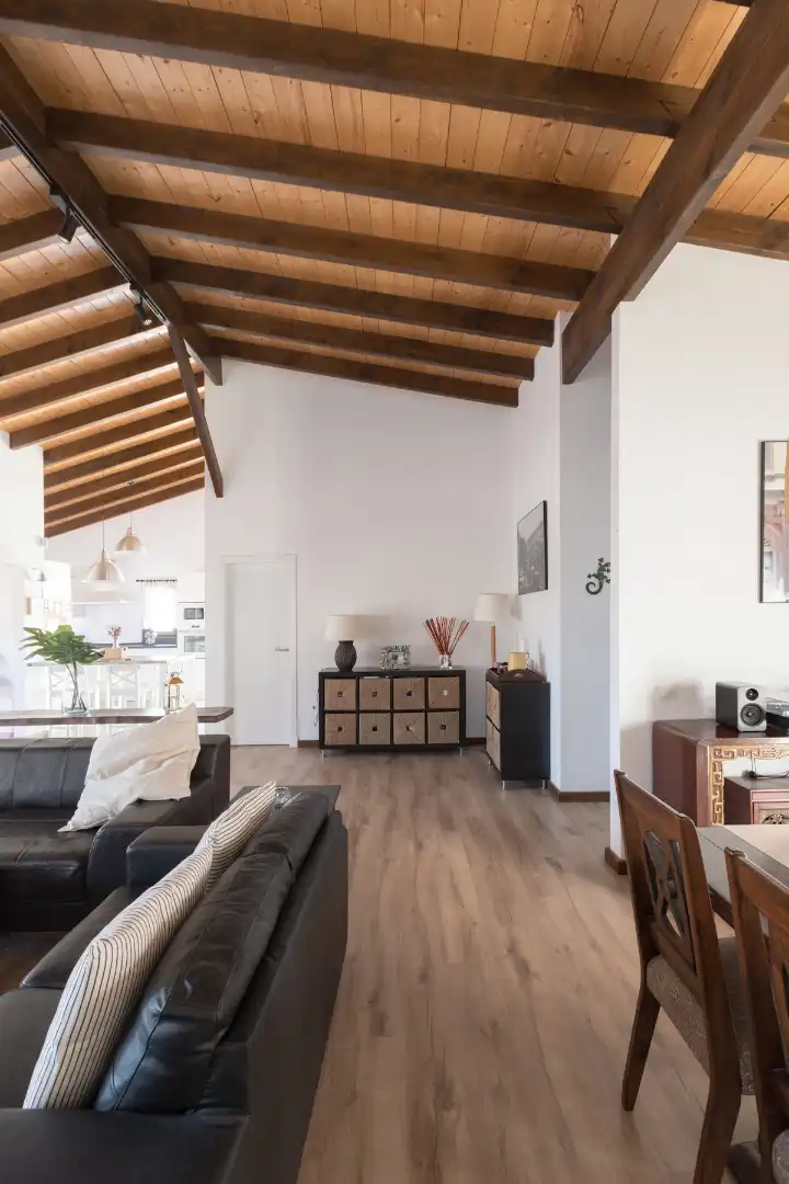 Sala de estar de Casa o chalet en venta en Candelaria con Aire acondicionado, Jardín privado y Parquet