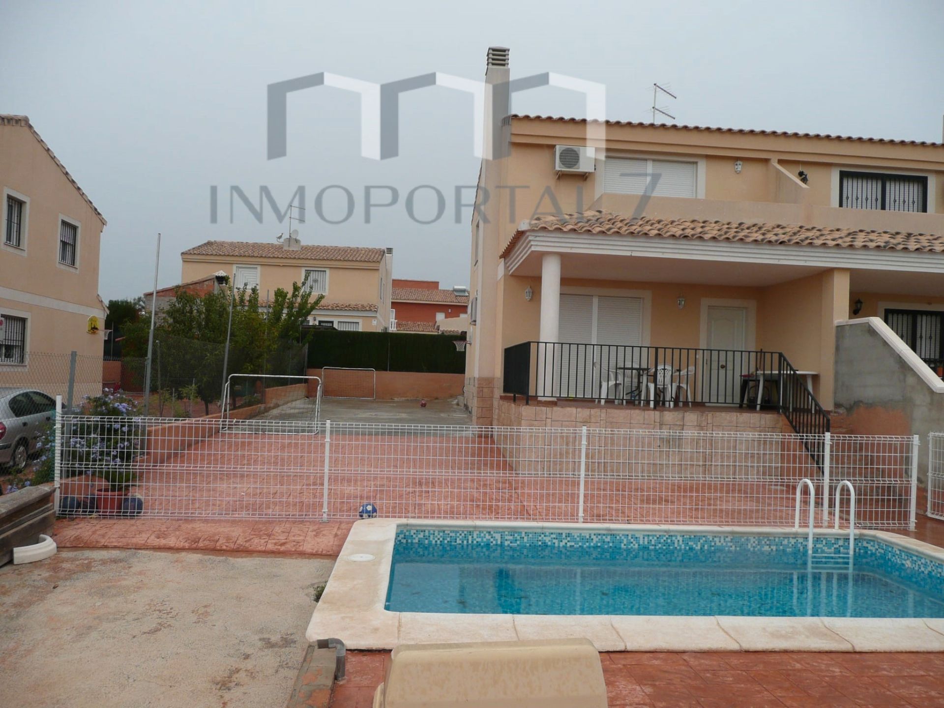 Exterior view of Single-family semi-detached for sale in Montserrat  with Air Conditioner, Heating and Private garden