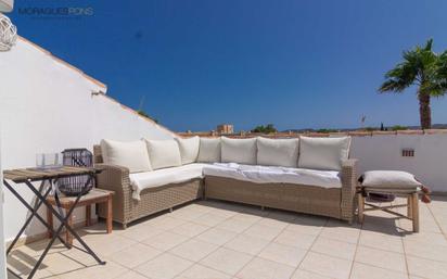 Terrassa de Àtic de lloguer en Jávea / Xàbia amb Aire condicionat, Terrassa i Piscina