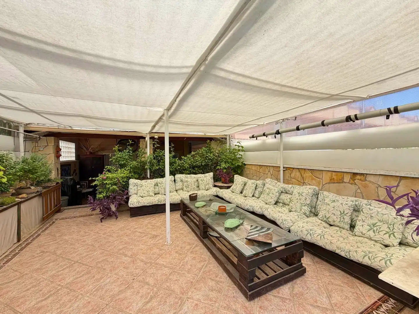 Terraza de Casa o chalet en venta en Rivas-Vaciamadrid con Aire acondicionado, Calefacción y Jardín privado