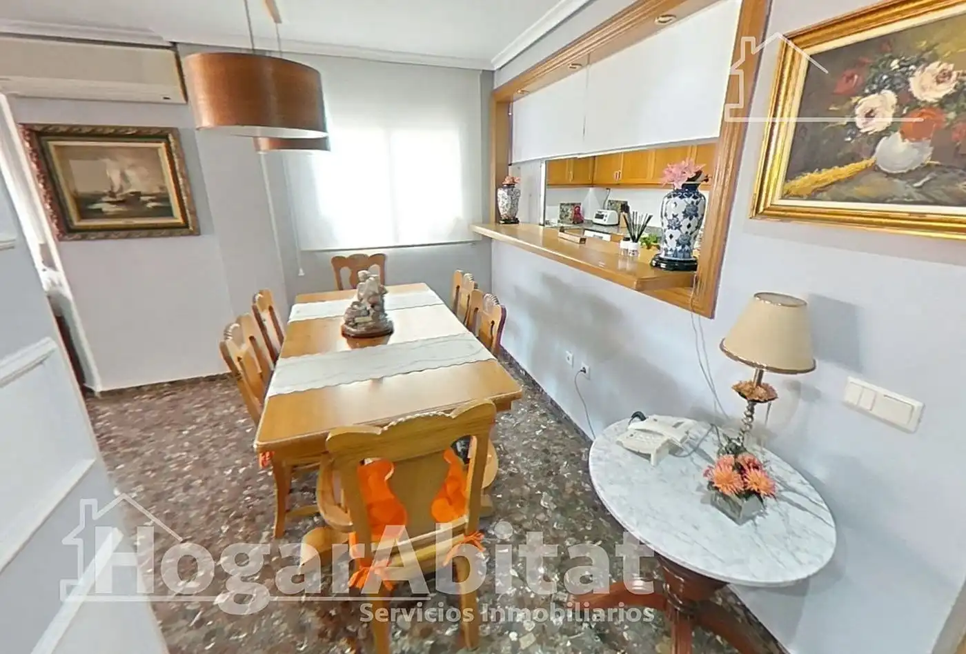 Kitchen of Attic for sale in Mislata  with Air Conditioner, Heating and Terrace