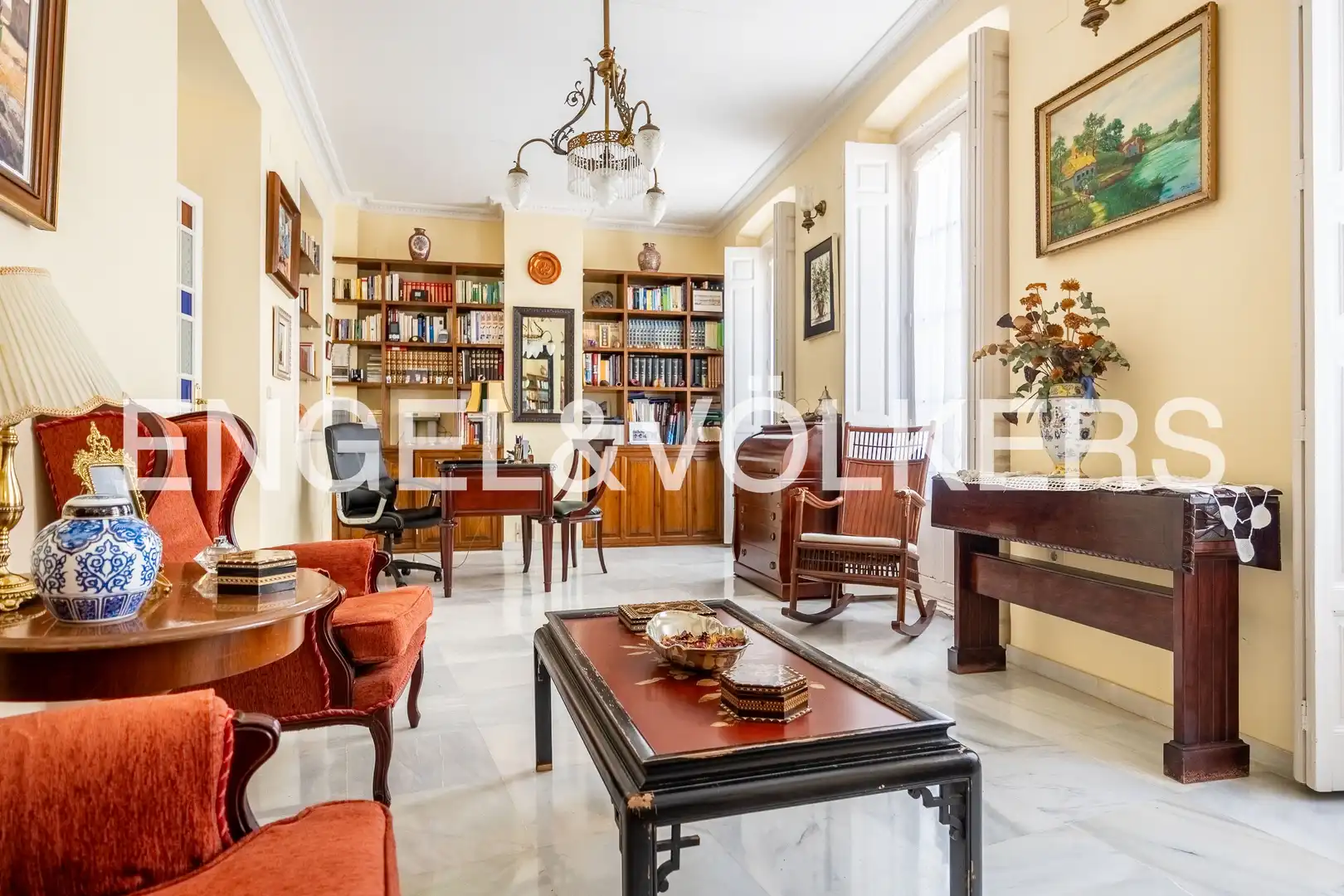 Wohnzimmer von Haus oder Chalet zum Verkauf in Sevilla mit Klimaanlage, Heizung und Balkon