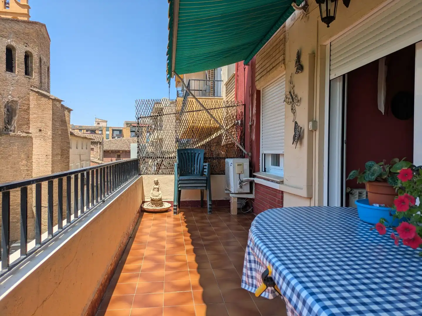 Terrace of Flat for sale in Monzón  with Air Conditioner, Heating and Terrace