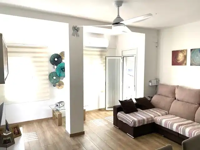 Living room of Flat for sale in Rubí  with Oven and Balcony
