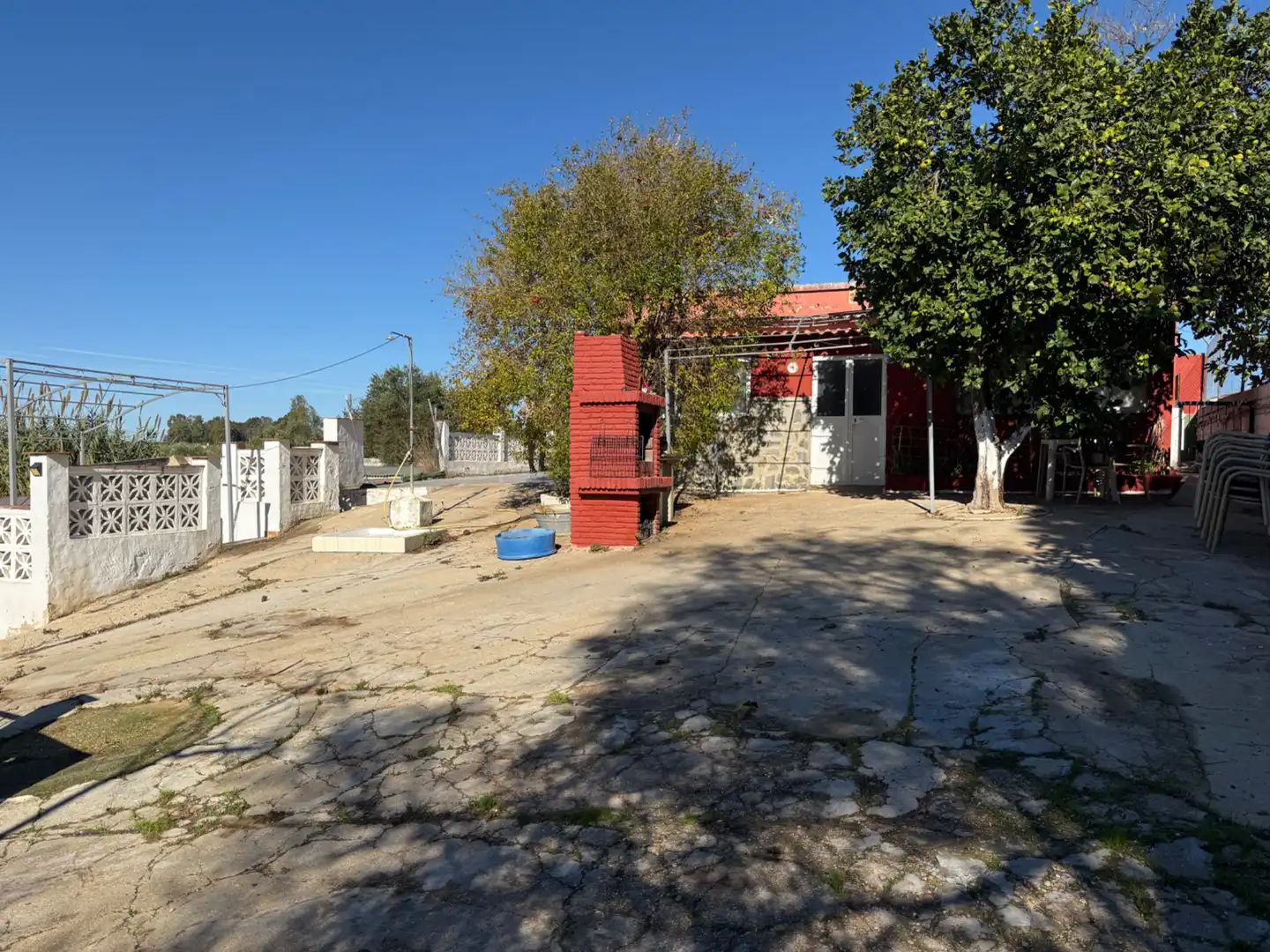 Exterior view of Country homes for sale in Gibraleón  with Air Conditioner, Heating and Private garden