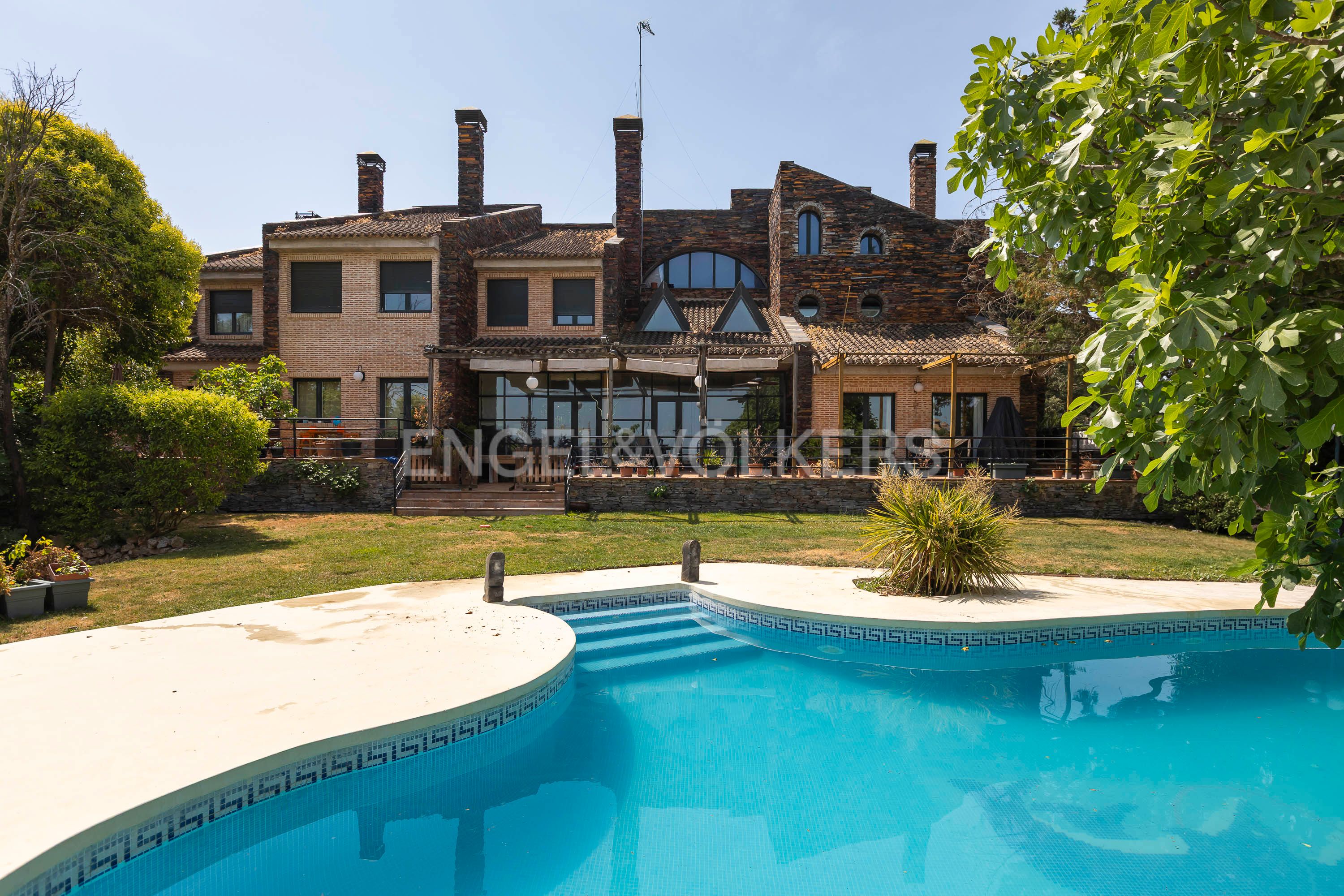 Jardín de Finca rústica en venta en Ciudalcampo con Aire acondicionado, Calefacción y Jardín privado