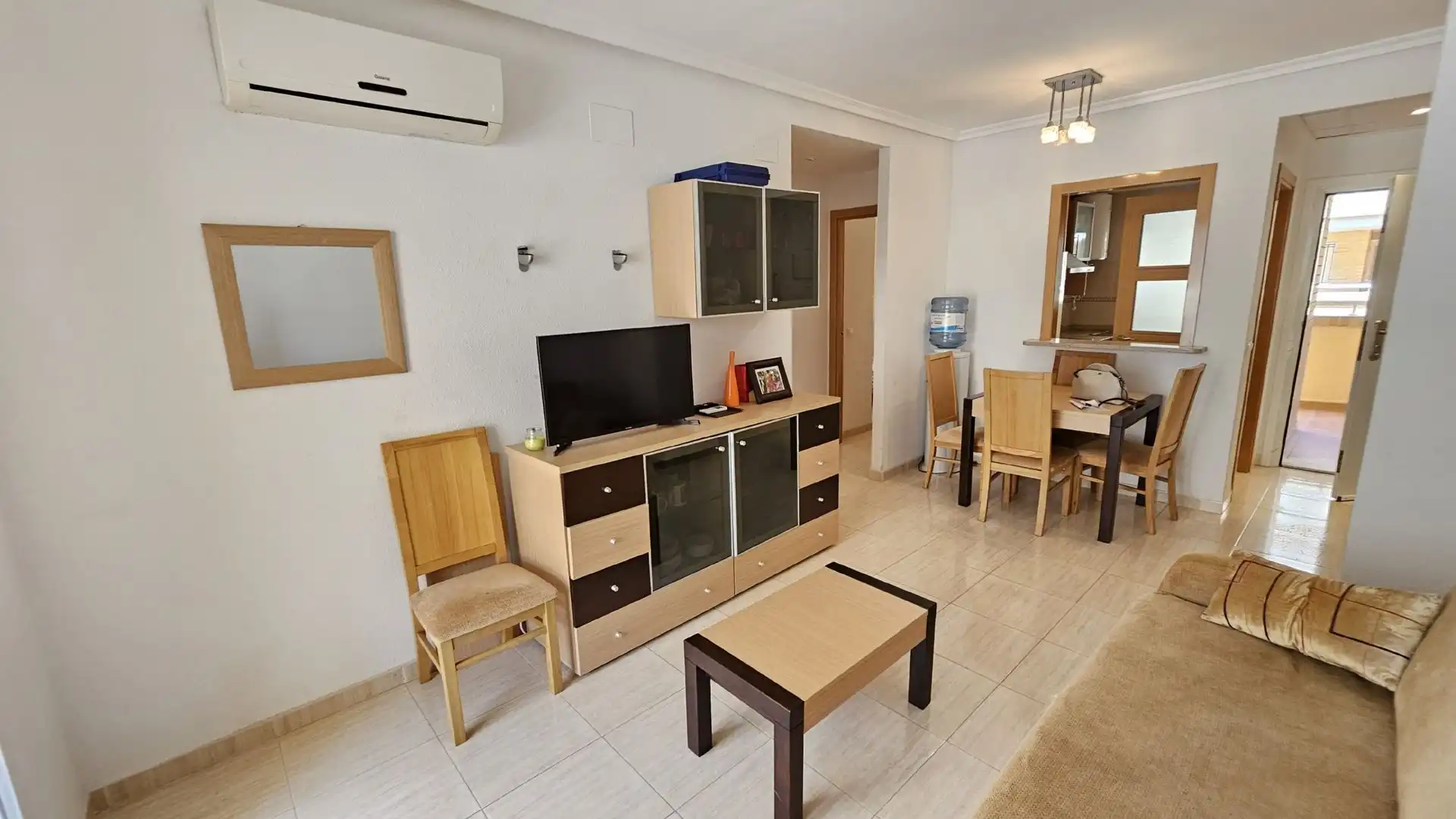 Sala d'estar de Apartament en venda en Oropesa del Mar / Orpesa amb Aire condicionat, Calefacció i Terrassa